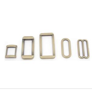 38mm Metal Tri Glide Adjuster Buckle Handbag Hardware Slider with Sturdy