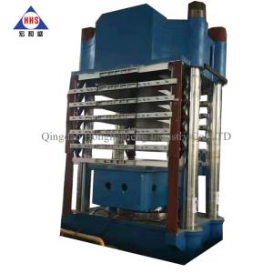 Eva Raw Rubber Sheet Embase Heat Press Machine 4 Layers