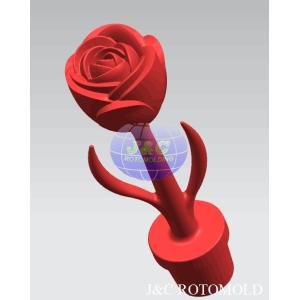 LLDPE Plastic Rotational Moulding For LED Light Rose Flower Light Structure