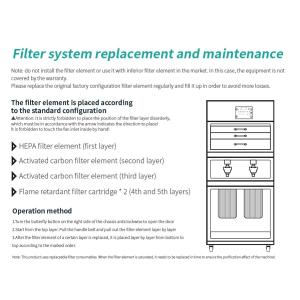 Microcomputer Chip Control 750 M3/H Mobile Dust Collector For Laser Cutter