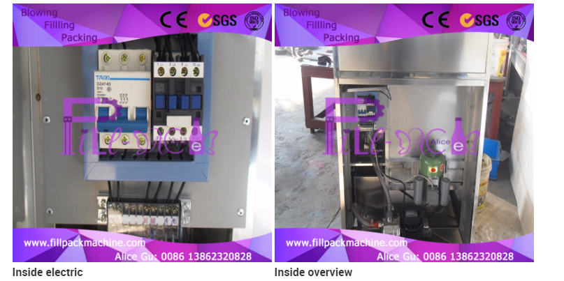 Electric BSC-1 Driven 150-200bph Capacity Washing Bottle Machine