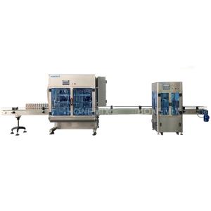Wholesale Cosmetics Cream Lotion Filling Machine Six Nozzles Filling Capping Machine from china suppliers