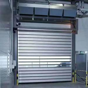 Rolling Automatic Spiral Warehouse Door Wind Shield with Special Function Fire