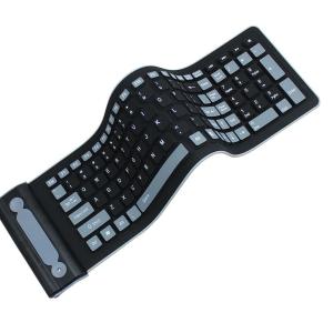 SGS Waterproof Foldable Laptop Silicone Keyboard 30 Shore A