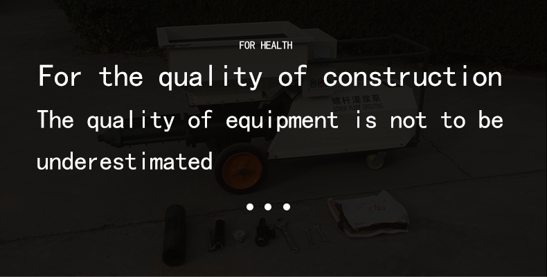 Air Compressor Mortar Plaster Screw Pump Plastering Machine with Low Maintenance Cost