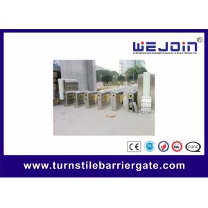 SST 304 Intelligent Controlled Access Turnstiles Safety Pedestrian Barrier Gate