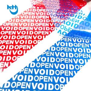 Tamper Evident Security Adhesive Tape Anti Counterfeiting Void Label Tape