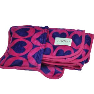 Polyester Fleece Throw Pillows Plush Soft Breathable Flannel Print Blanket