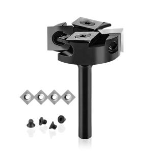 Wood Cutter Tools Replaceable Carbide Inserts Spoilboard Bit 60 Degree Engraving