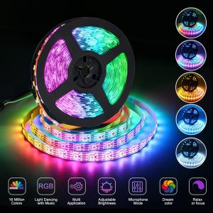 110lm LED Light Source High Lumen DC12V/24V 10W LED Strip Tape Light 120leds/m