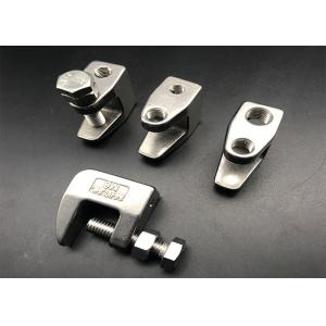 China SS304 Malleable Iron Beam Clamps M8 Zinc Plated HDG Hot Dipped on sale