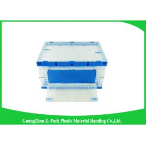 Stackable Collapsible Plastic Containers Convenience Transport 600 * 400 * 88mm
