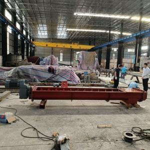 Custom Carbon Steel Double Shaft Screw Conveyor with US 110.000kg Package Gross