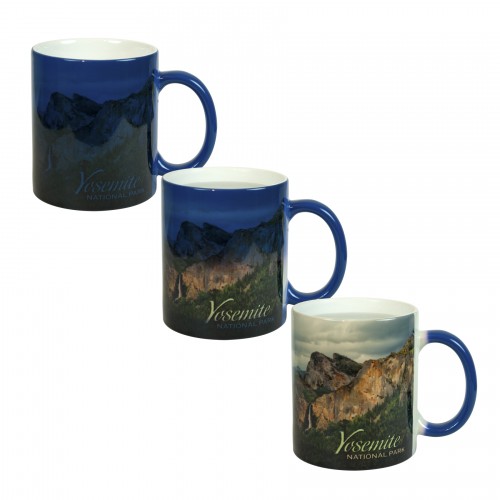 Heat Sensitive Reusable Coffee Cup Custom Magic Mug White AB Grade