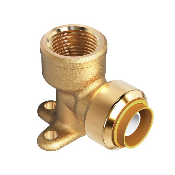 Quality Removable Pex Push Fittings Plumbing Quick Release Bite Fittings Brass Equal Coupling Connector Pushfit Fitting for Pex Water Pipe for sale