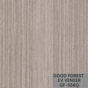 Fancy Recomposed Oak Wood Veneer Silver Pear Vertical Grain Customized