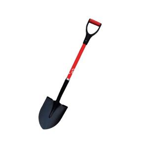 Wholesale Customized Support 28inch Round Point Shovel with Fiberglass Handle and D Plastic Grip from china suppliers