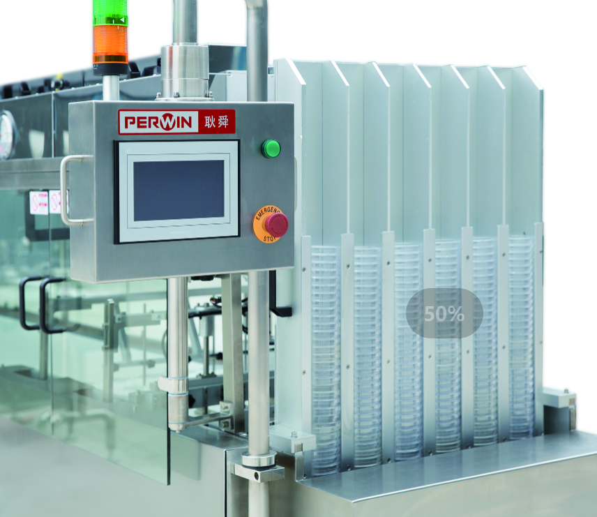 6 Lanes GMP Certified Cell Culture Petri Dish Filling Machine