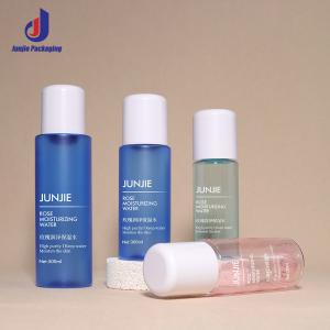 Matte Clear Plastic Bottles 500ml 300ml 200ml PET Plastic Cosmetic Bottles