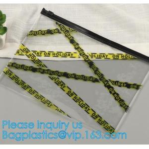 Multifunctional Zip File Folder Bag Zipper Waterproof Travel Storage Pouch