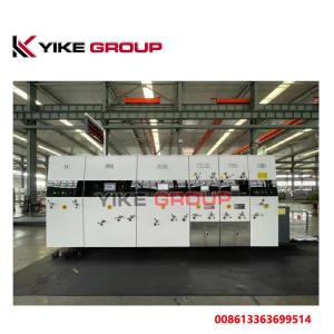 Automatic Lead Edge Flexo 4 Color Printer Slotter Diecutter Machine ISO CE