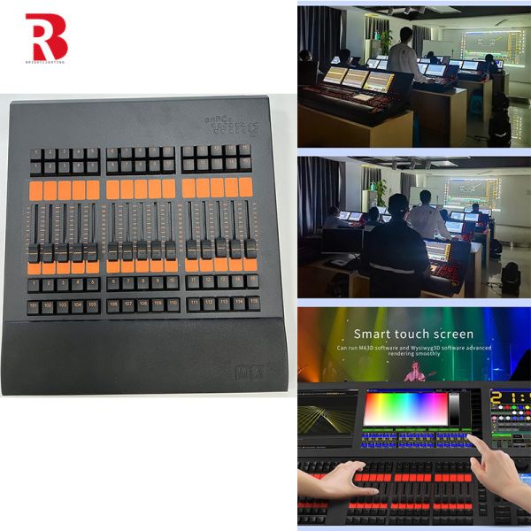 Durable Stage DMX Controller System Intuitive Fader Dmx Light Controller