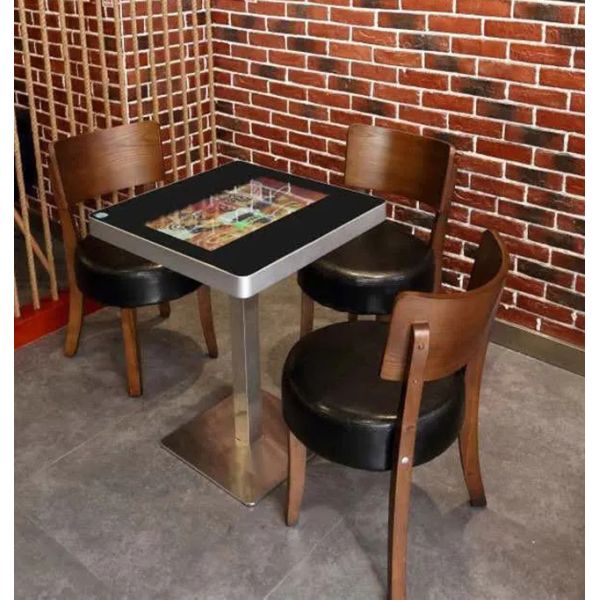 21.5-inch interactive square desktop capacitive touch screen coffee table