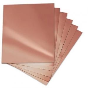 Wholesale 0.9 Mm 1.2 Mm 1.5 Mm 1.6 Mm Copper Cathode Sheets Plates Coil Bright from china suppliers