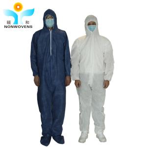 Wholesale Medical Disposable Protective Coverall Microporous Fabric Elastic Ankle from china suppliers