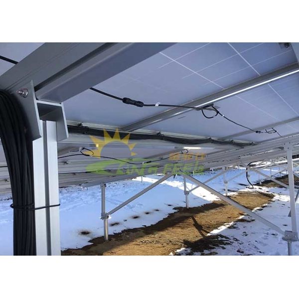 Quality OEM Solar Panel Fixing Kits , Excellent Foldable Ground Mounted Solar Pv for sale