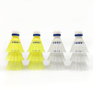 Nylon Feather Led Badminton Birdies Balls On Night Nylon Feather Shuttlecocks