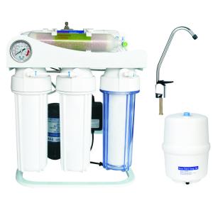Residential / Household Reverse Osmosis Water Systems Plastic With Pressure