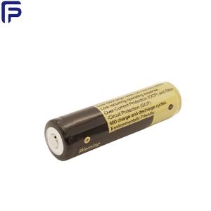 3350mAh Flash Light Battery , Lithium Ion Cylindrical Batteries 3.7Volt
