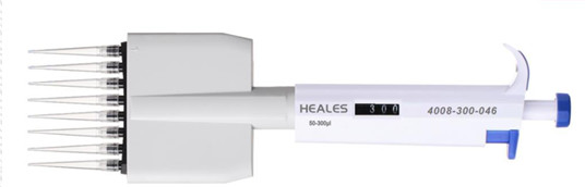 9 Volumes Adjustable Volume Pipette Ergonomic Design 0.1ul To 10ml