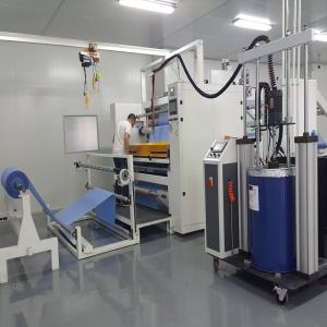 Solventless PUR Hot Melt Glue Laminating Machine 1600mm Max Width No Need for