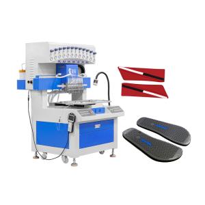 12 Colors PVC Rubber Silicone Keychain Patch Machine