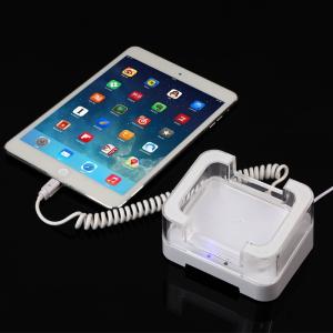 COMER anti theft alarm cable locking for tablet android security stand with