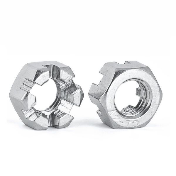 Oxidized Blackened Circular Grooved Thickened Flowering Nut for Automotive