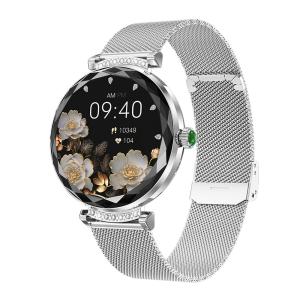 1.19" Women Amoled Display Smartwatch Bluetooth Calling For Android IOS Phones