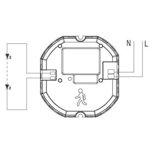 19W LED Motion Sensor Driver IP20 Microwave Switch Occupancy Sensor
