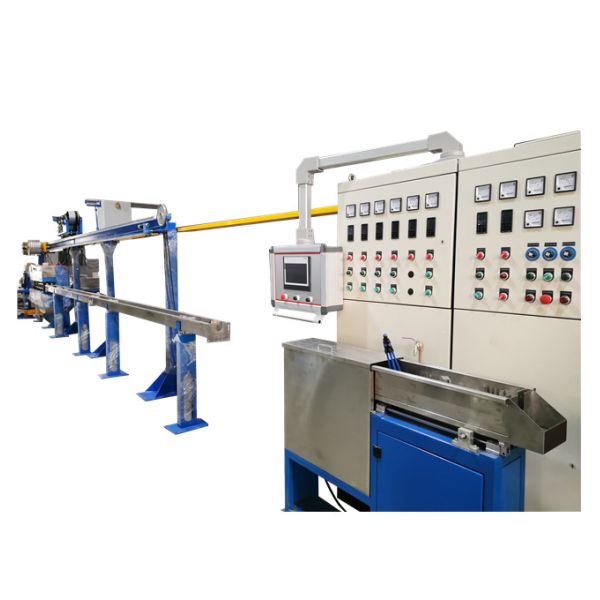 Single Layer FEP PFA Wire Extruder Machine Teflon Cable Manufacturing Equipment