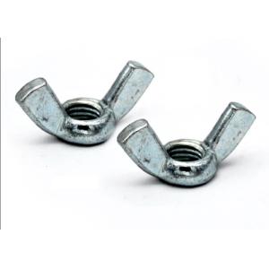 M16 M18 Grade 8.8 10.9 Steel Q235B Q235 Wing Butterfly Nut Zinc Plating DIN314