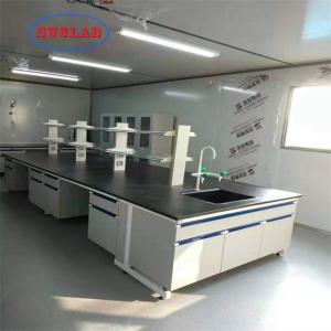 Durable Antirust Lab Work Bench , Chemical Resistant Lab Cabinets And Countertop