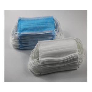Breathable Safety Disposable Face Mask 3 Layer Filter With Elastic Earloop