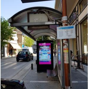65inch Outdoor Floor Standing LCD Digital Signage with High Brightness