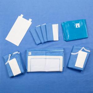 China Sterile Surgical Packs Disposable Surgical Packs Sterilized By Ethylene Oxide Made of Non-woven Fabric in Standard Size for Hospital and Clinic Use on sale