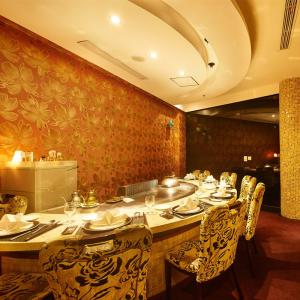 Circle Shape Teppanyaki Grill Table