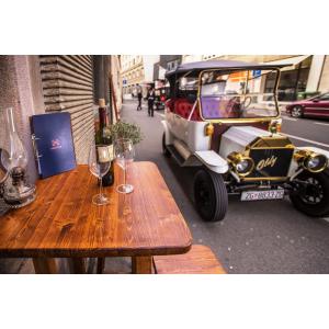 High Power Antique Electric Car 8 Seats With Curtis Controller