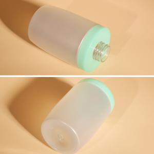 Cosmetic Frosted Round Empty Lotion Pump Bottles 500 Ml Shampoo Bottle OEM