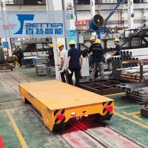Steel Industry Plant Self-Propelled Electric Driven Kpdz Motor Rail Transfer
